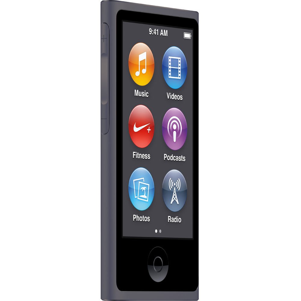 Apple iPod Nano 7th Generation, Mid 2015-16GB, Space Gray